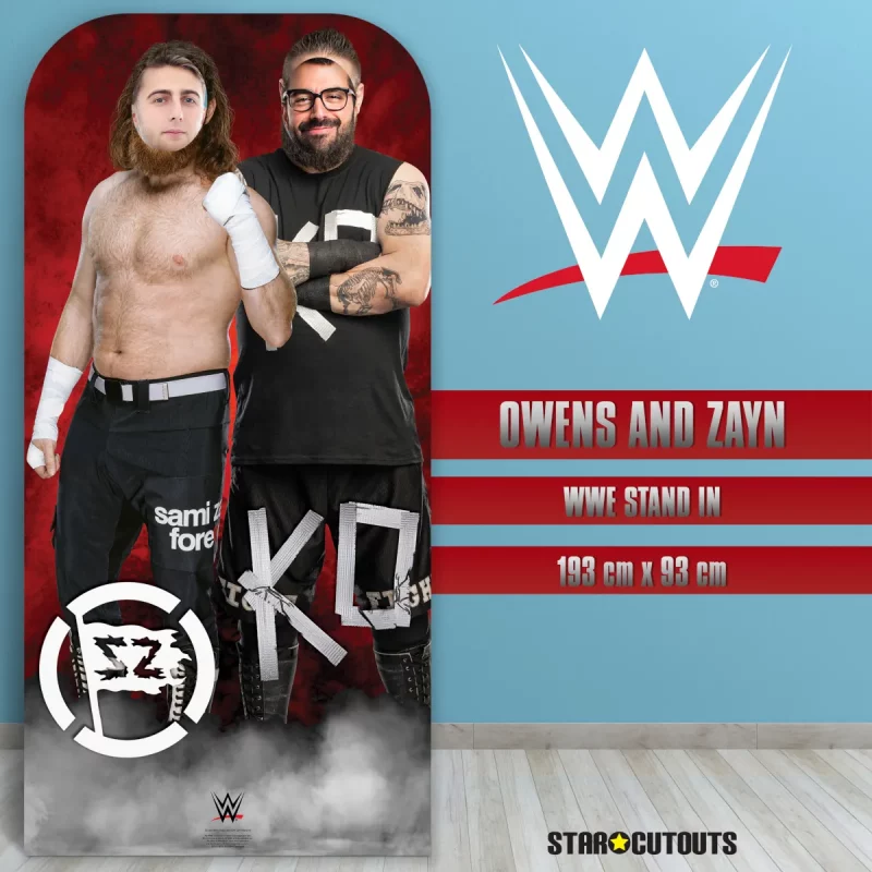 SC4364 Kevin Owens & Sami Zayn (WWE) Official Lifesize Stand-In Cardboard Cutout Standee Room