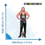 SC4413 Kevin Nash (WWE) Official Lifesize + Mini Cardboard Cutout Standee Size