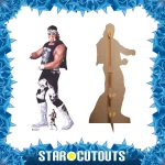 SC4414 Hulk Hogan 'Hollywood' (WWE) Official Lifesize + Mini Cardboard Cutout Standee Frame