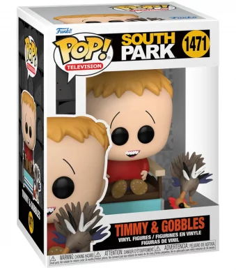 FK34391 Funko Pop! Television - South Park - Timmy & Gobbles Collectable Vinyl Figure Box Front