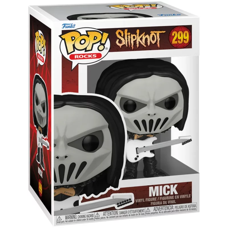 FK57767 Funko Pop! Rocks - Slipknot - Mick Collectable Vinyl Figure Box Front