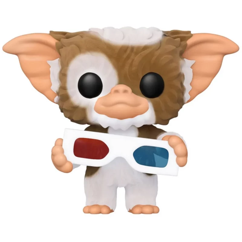 FK57937 Funko Pop! Movies - Gremlins - Gizmo with 3D Glasses (Flocked) Collectable Vinyl Figure