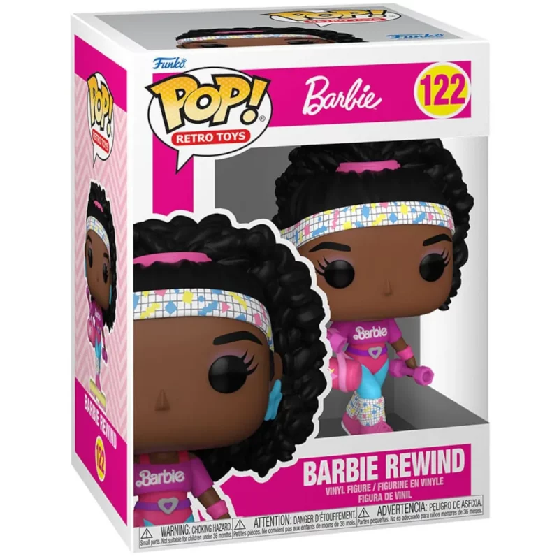 FK67453 Funko Pop! Retro Toys - Barbie - Barbie Rewind Collectable Vinyl Figure Box Front