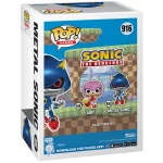 FK70583 Funko Pop! Games - Sonic The Hedgehog - Metal Sonic Collectable Vinyl Figure Box Back