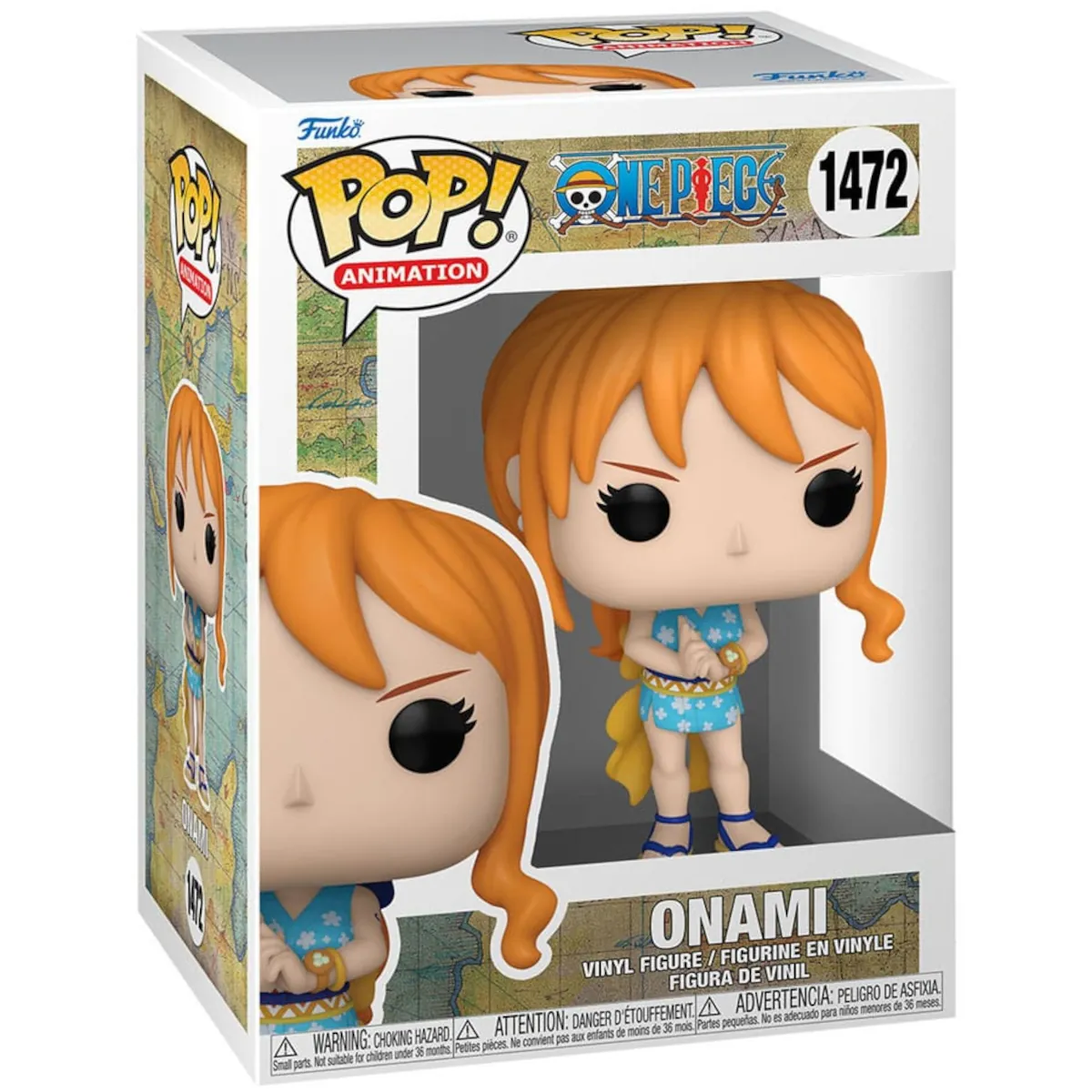 FK72107 Funko Pop! Animation – One Piece – Onami (Wano) Collectable Vinyl Figure Box Front