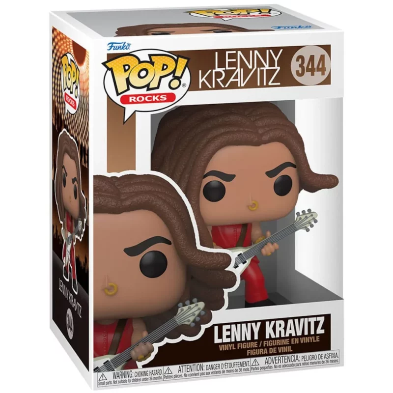 FK72566 Funko Pop! Rocks - Lenny Kravitz Collectable Vinyl Figure Box Front