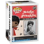FK75368 Funko Pop! Rocks - Aretha Franklin (Red Dress) Collectable Vinyl Figure Box Back