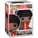 FK75368 Funko Pop! Rocks - Aretha Franklin (Red Dress) Collectable Vinyl Figure Box Front