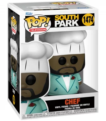 FK75671 Funko Pop! Television - South Park - Chef Collectable Vinyl Figure Box Front