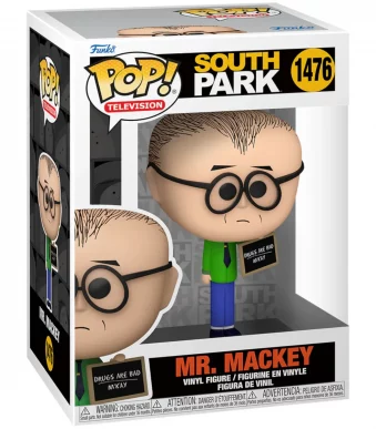 FK75672 Funko Pop! Television - South Park - Mr Mackey Collectable Vinyl Figure Box Front