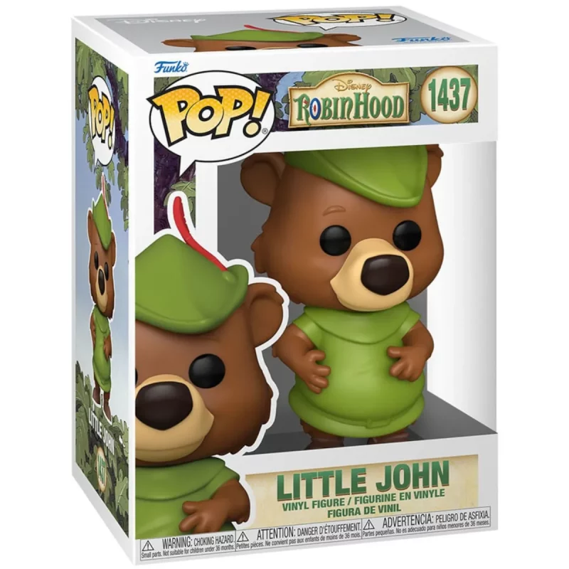FK75911 Funko Pop! Disney - Robin Hood - Little John Collectable Vinyl Figure Box Front