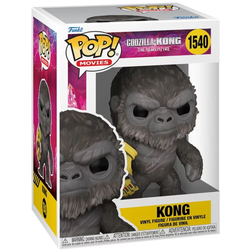 FK75927 Funko Pop! Movies - Godzilla x Kong The New Empire - Kong Collectable Vinyl Figure Box Front