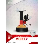 x_bkdmds-004 Disney Mini Diorama Stage Statues - 100 Years of Wonder Disney Alphabet Art Series (6-Pack) Mickey Back