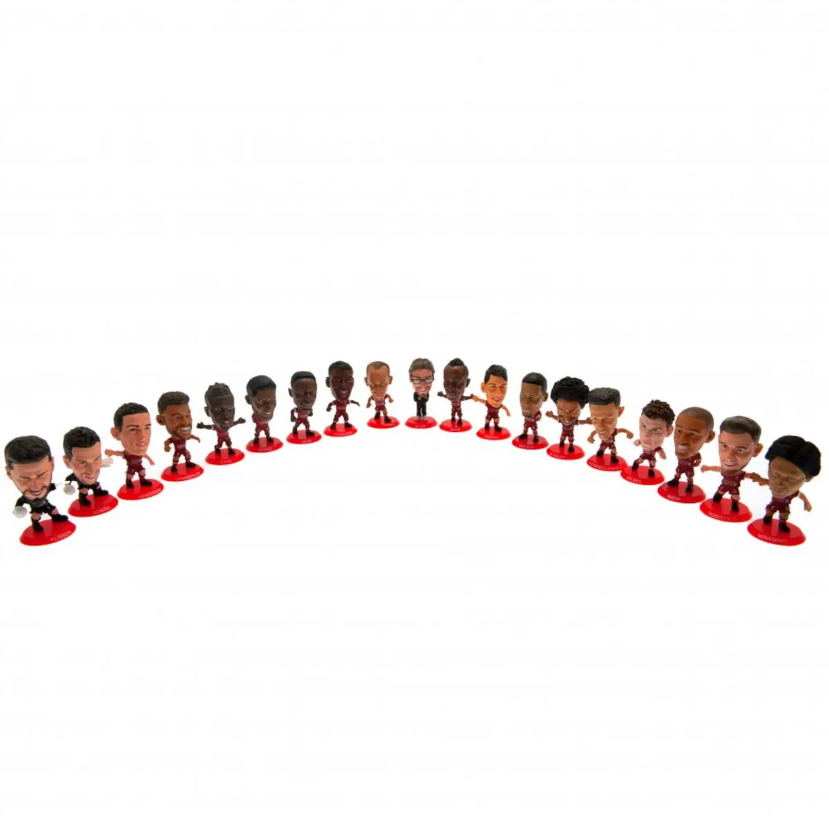 178840 Liverpool FC SoccerStarz 19 Player Team Pack 2020-21 Season Collectable Figures