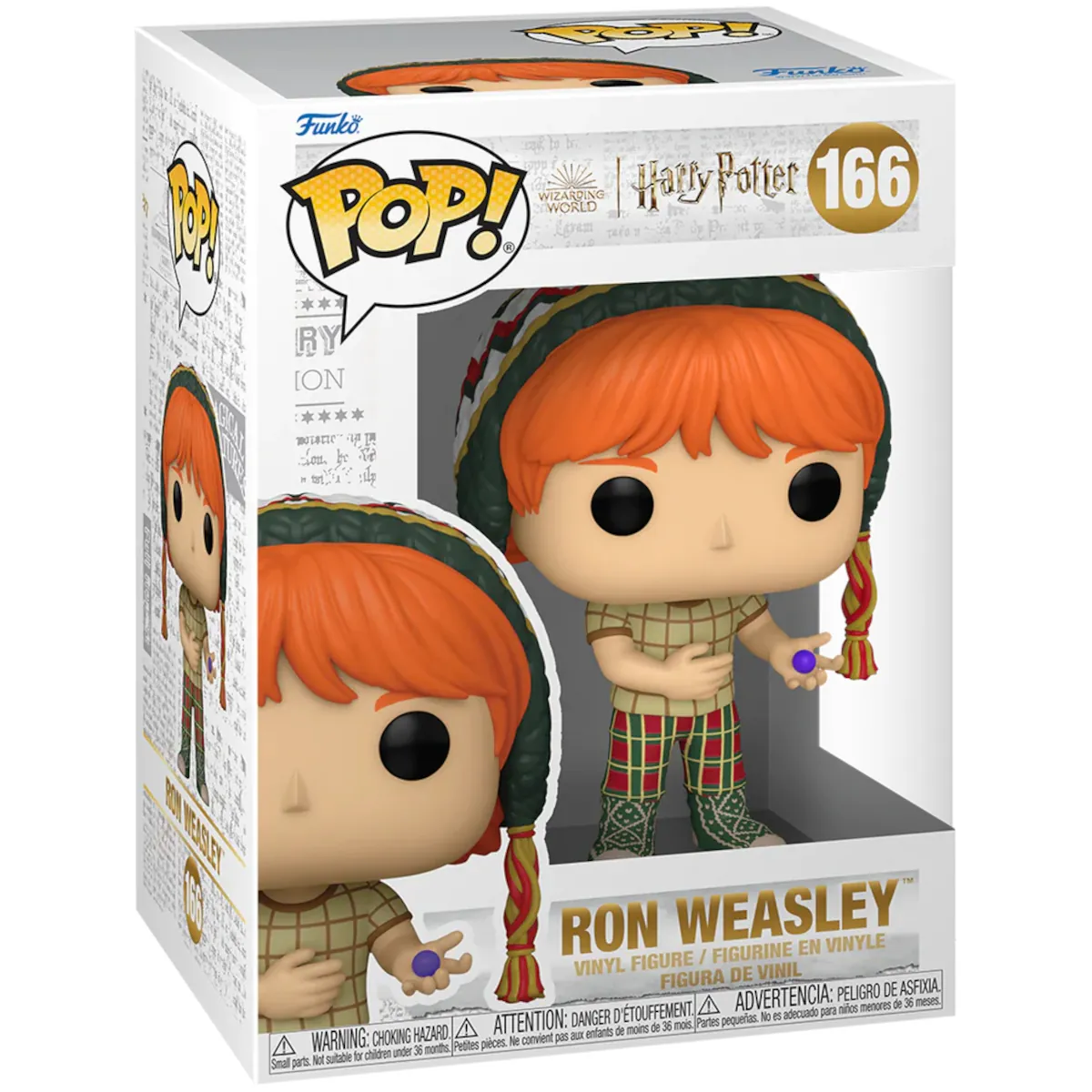 76006 Funko Pop! Movies - Harry Potter - Ron Weasley Collectable Vinyl Figure Box Front