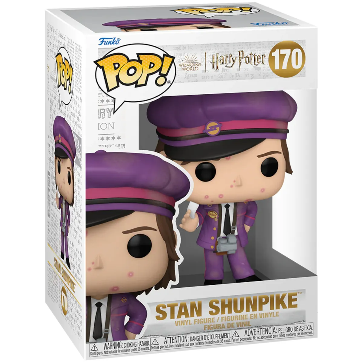 76007 Funko Pop! Movies - Harry Potter - Stan Shunpike Collectable Vinyl Figure Box Front