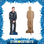 CS1108 Eric Dane 'Black Jacket' (American Actor) Lifesize + Mini Cardboard Cutout Standee Frame