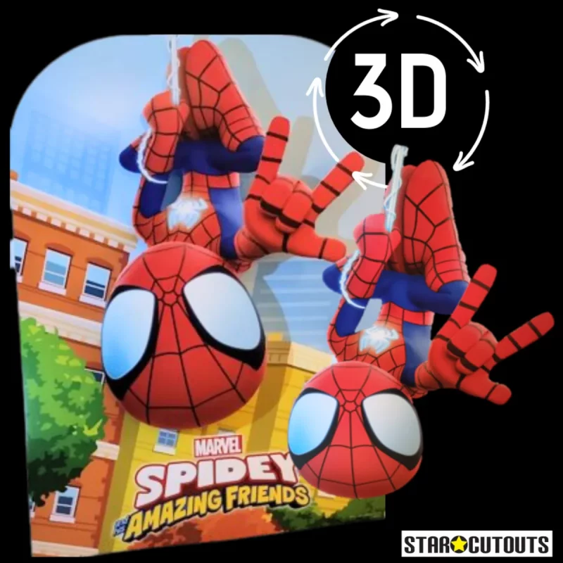 SC4321 Spidey Spider-Man Official Backdrop 3D Cardboard Cutout Standee Shadow