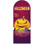 SC4329 Halloween 'Trick or Treat' Pumpkin Large Single Backdrop Cardboard Cutout Standee Front