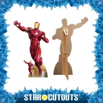 SC4389 Iron Man 'Tony Stark' (Marvel Avengers) Mini + Tabletop Cardboard Cutout Standee Frame