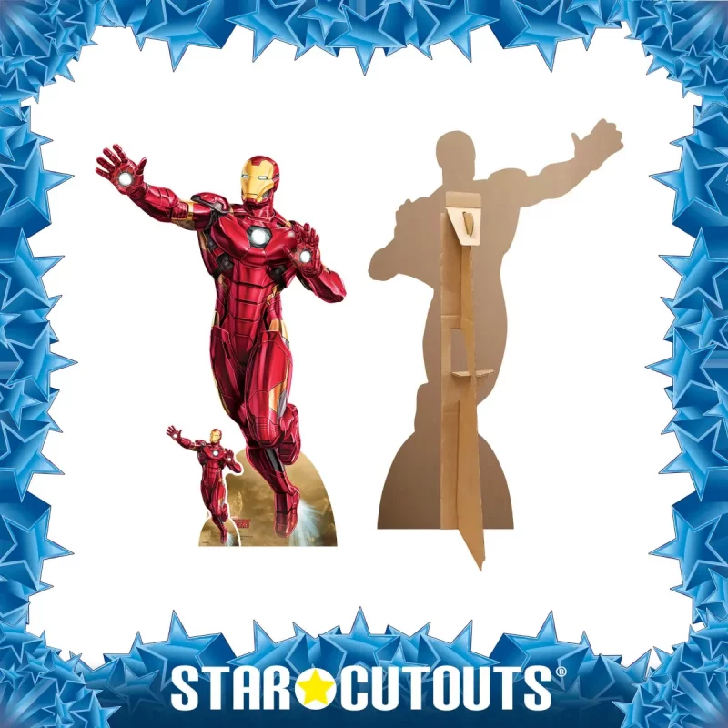 SC4389 Iron Man 'Tony Stark' (Marvel Avengers) Mini + Tabletop Cardboard Cutout Standee Frame
