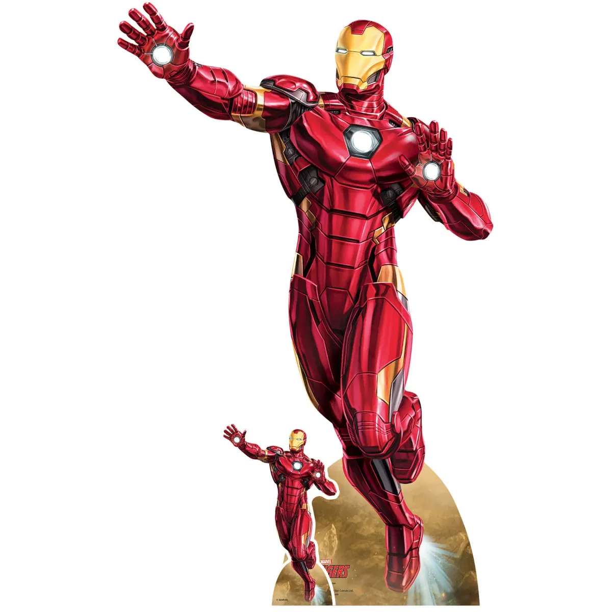 SC4389 Iron Man 'Tony Stark' (Marvel Avengers) Mini + Tabletop Cardboard Cutout Standee Front
