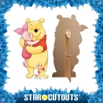 SC4421 Pooh & Piglet 'Hugging' (Disney Winnie the Pooh) Mini + Tabletop Cardboard Cutout Standee Frame