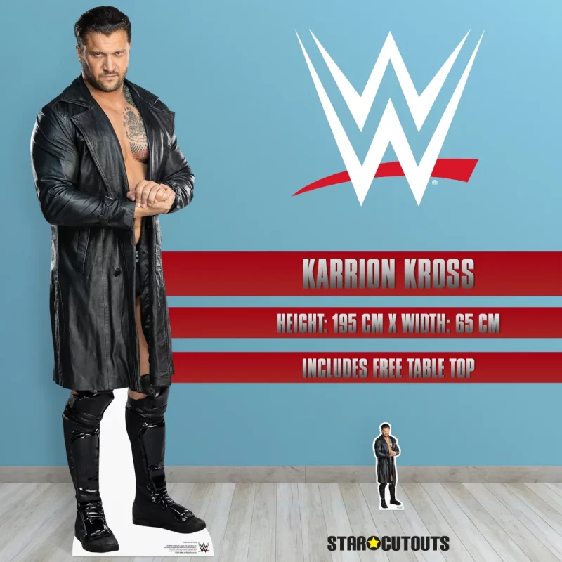 SC4423 Karrion Kross (WWE) Official Lifesize + Mini Cardboard Cutout Standee Room