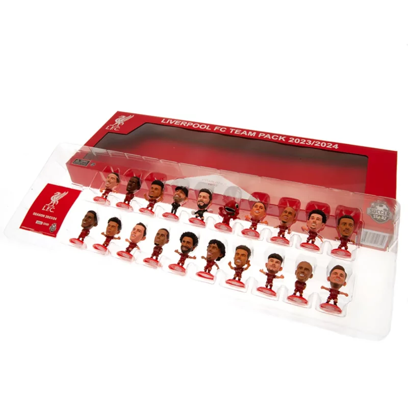 TM-03694 Liverpool FC SoccerStarz 20 Player Team Pack 2023-24 Season Collectable Figures Open Box