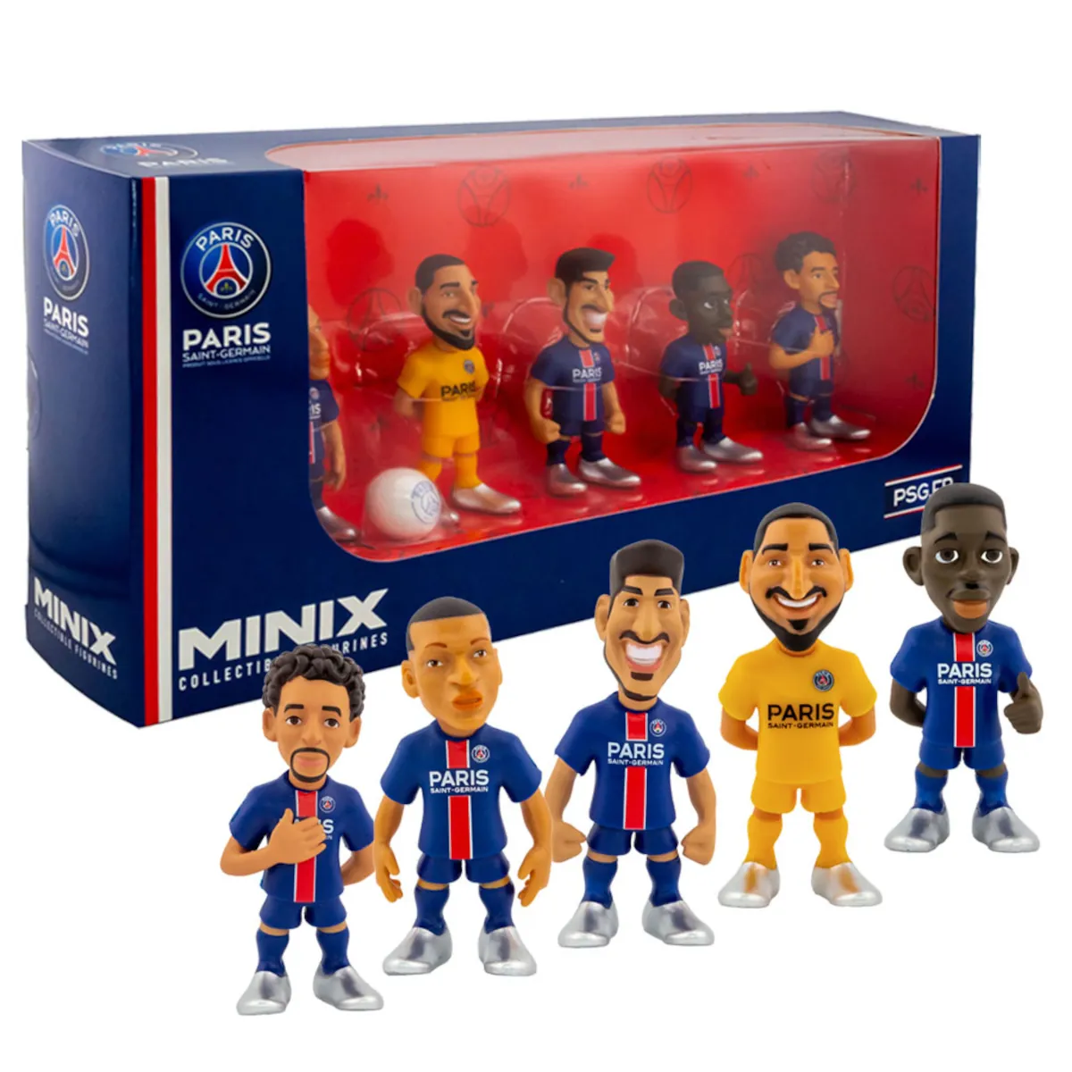 TM-04345-Paris-Saint-Germain-FC-MINIX-Figures-7cm-5pk