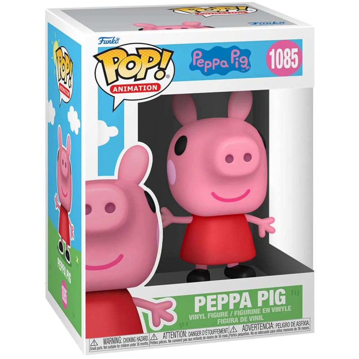 57798 Funko Pop! Animation - Peppa Pig - Peppa Pig Collectable Vinyl Figure Box Front