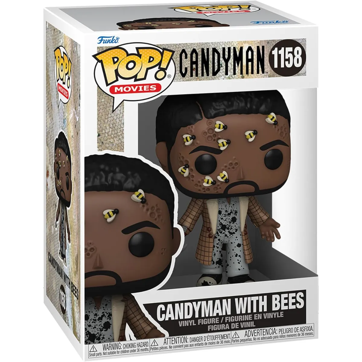 57924 Funko Pop! Movies - Candyman - Candyman with Bees Collectable Vinyl Figure Box Front