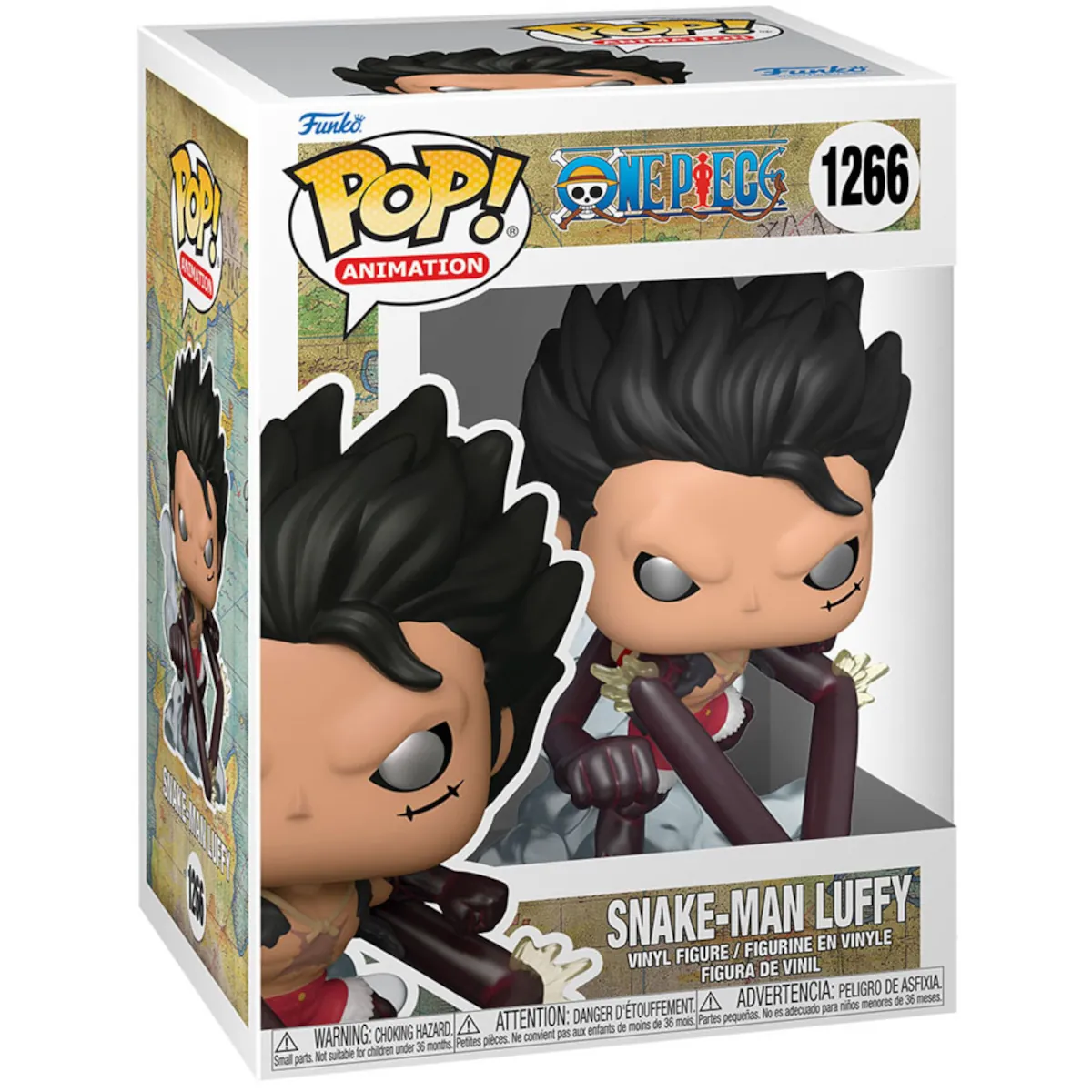 61368 Funko Pop! Animation - One Piece - Snake-Man Luffy Collectable Vinyl Figure Box Front