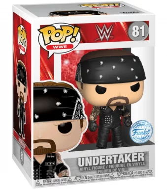 53787 Funko Pop! WWE - Undertaker (Boneyard) Collectable Vinyl Figure Box Front
