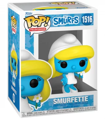 79259 Funko Pop! Television - The Smurfs - Smurfette Collectable Vinyl Figure Box Front