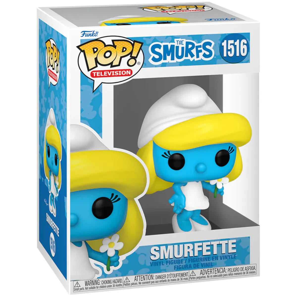 79259 Funko Pop! Television - The Smurfs - Smurfette Collectable Vinyl Figure Box Front