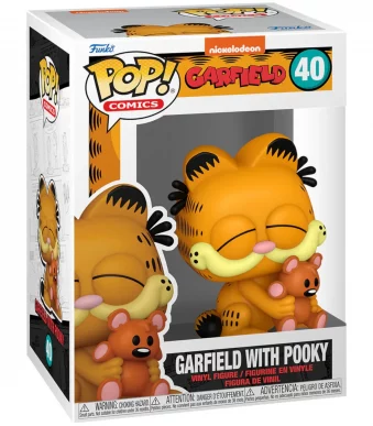 80163 Funko Pop! Comics - Garfield - Garfield with Pooky Collectable Vinyl Figure Box Front