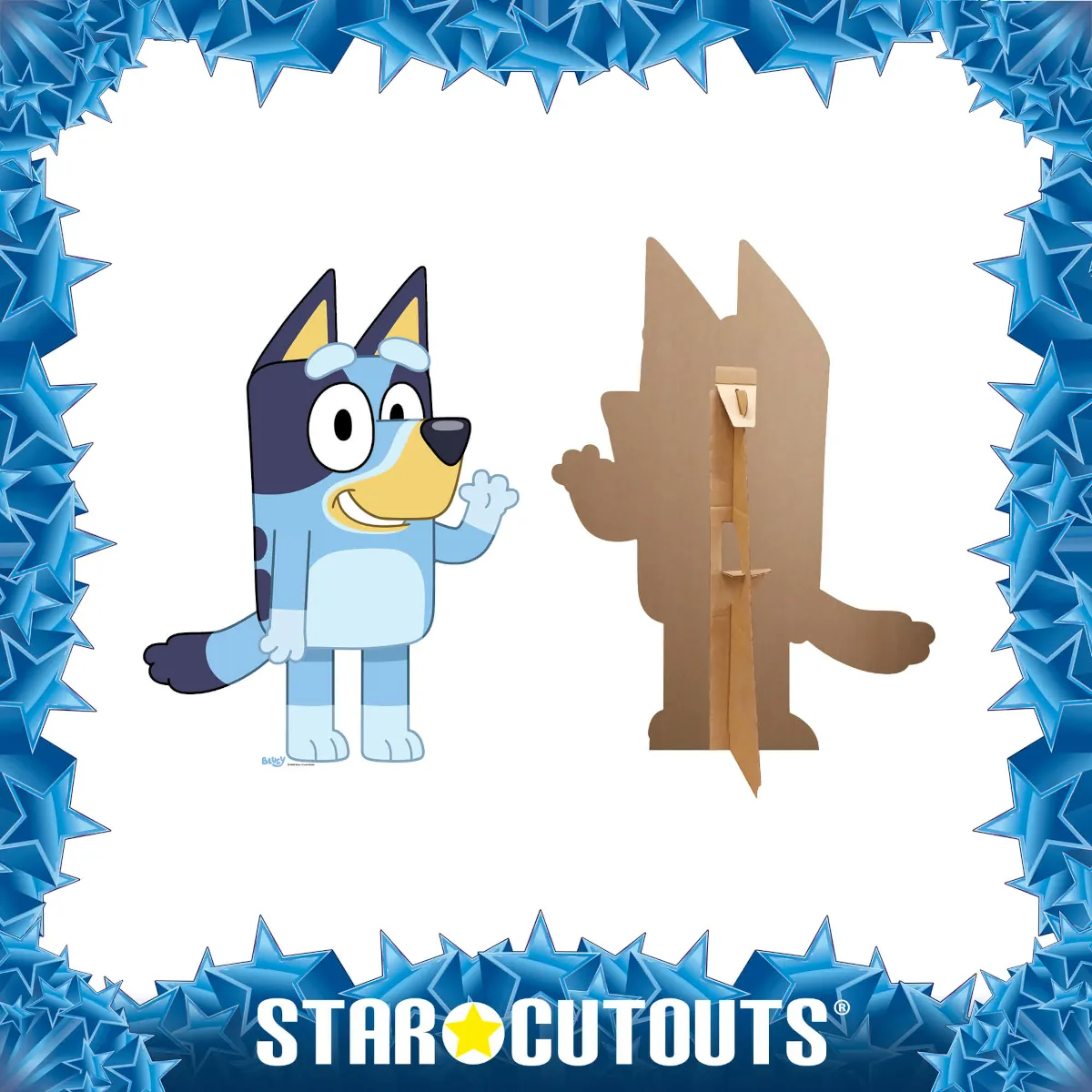 SC4463 Bluey (Television Series) Official Mini Cardboard Cutout Standee Frame