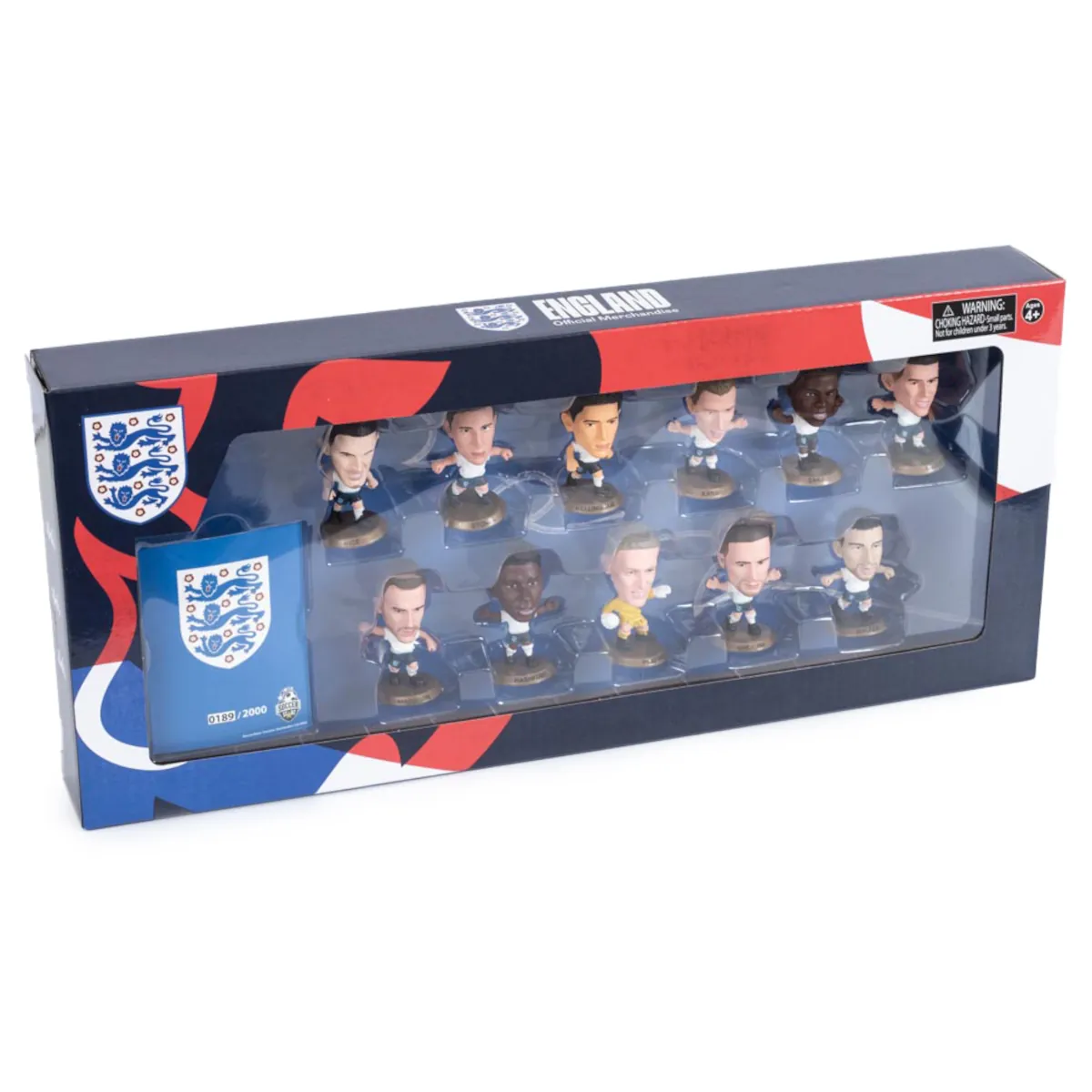 TM-05232 England F.A. SoccerStarz 11 Player Team Pack 2024 Season Collectable Figures 2
