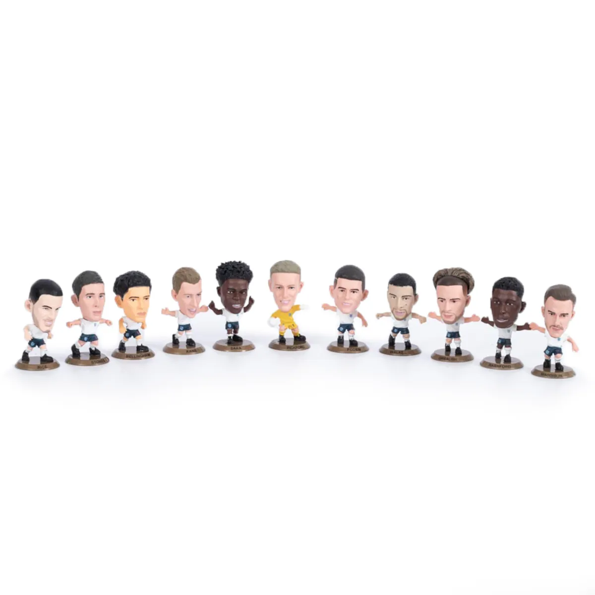 TM-05232 England F.A. SoccerStarz 11 Player Team Pack 2024 Season Collectable Figures