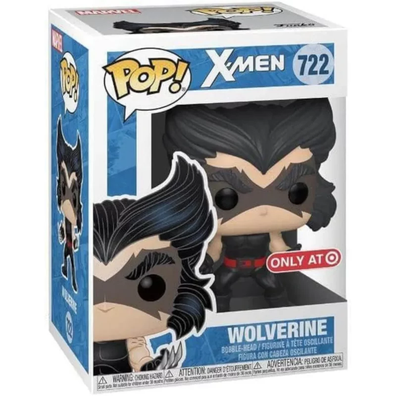 52241 Funko Pop! Marvel - X-Men - Wolverine (Retro) Exclusive Collectable Vinyl Figure Box Front