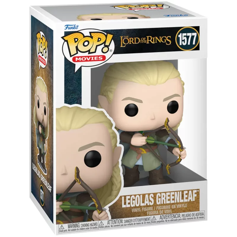 80831 Funko Pop! Movies - The Lord of the Rings - Legolas Greenleaf Collectable Vinyl Figure Box Front